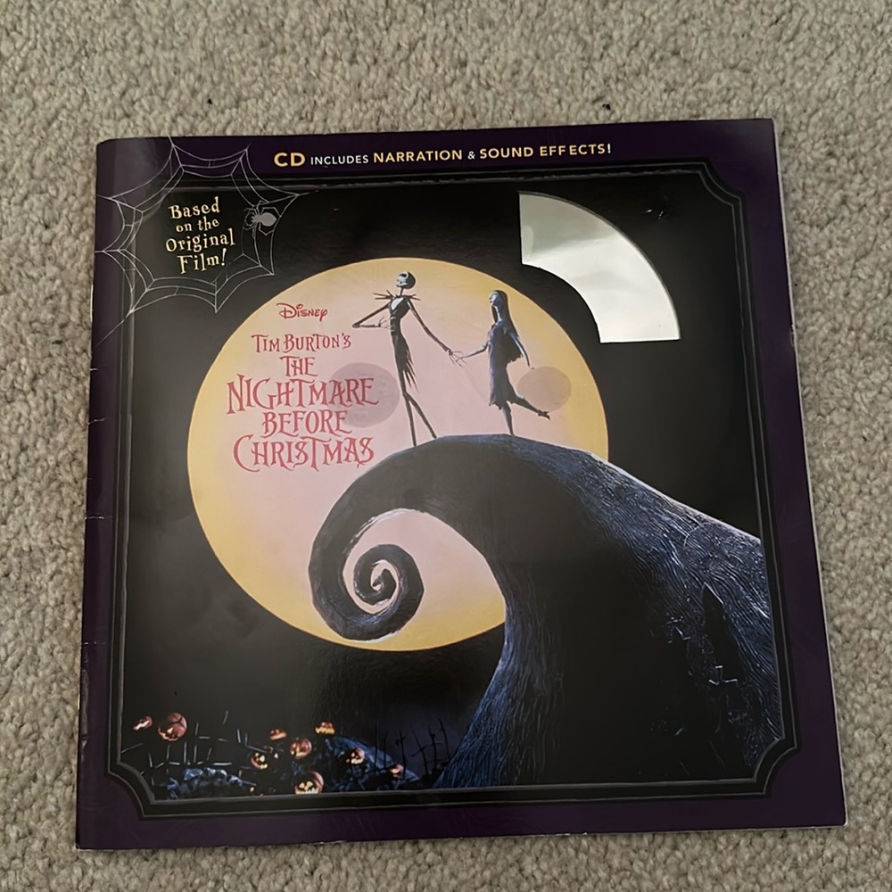 BN Nightmare Before Christmas paperback